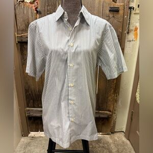 Men's Striped Short Sleeve Shirt